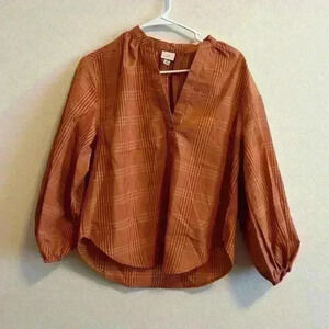 5/$55 !! 🔥 Orange blouse